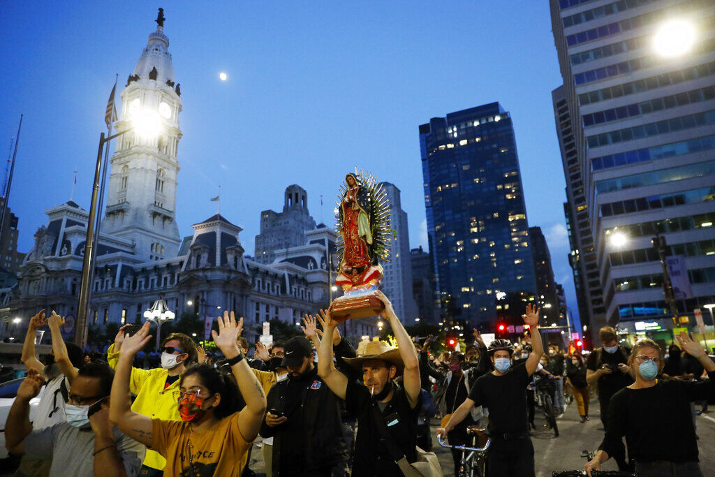 APTOPIX America Protests Philadelphia